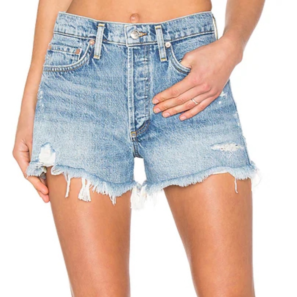 Agolde Parker Vintage Cut Off Short in Swapmeet size 27